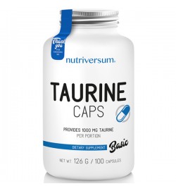 Taurin 1000 mg 100 caps Nutriversum
